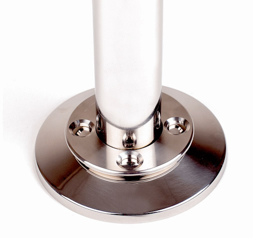 Cafe Barrier Post Floor Mounted Base Cafe Barrier Post Floor Mounted Base